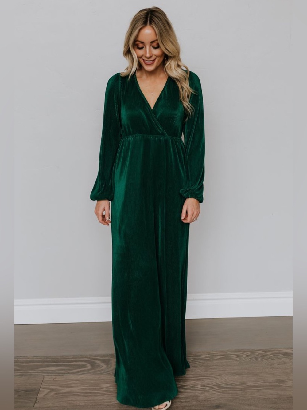 Baltic Born Venus pleated maxi dress size M
